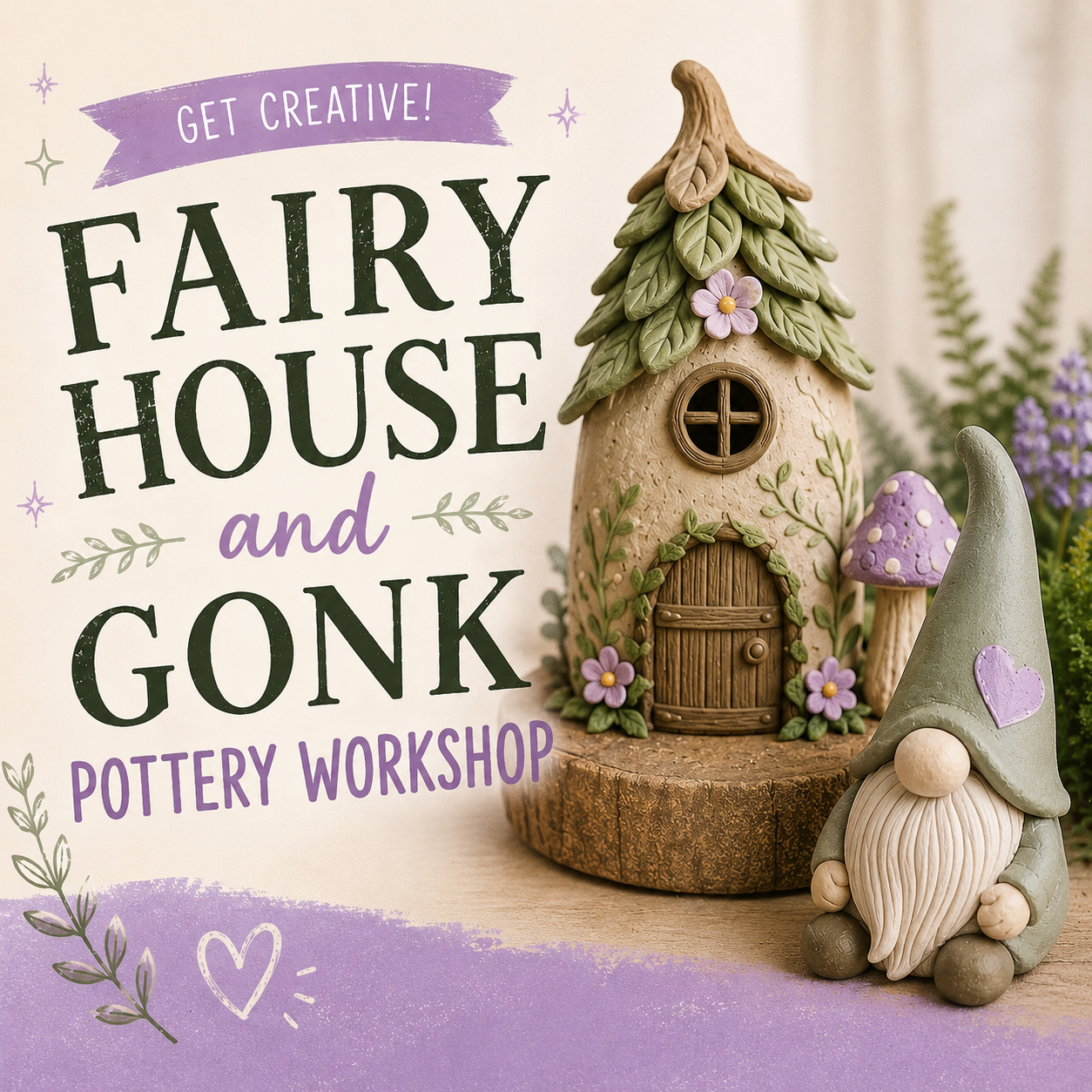 Fairy House & Gonk Workshop